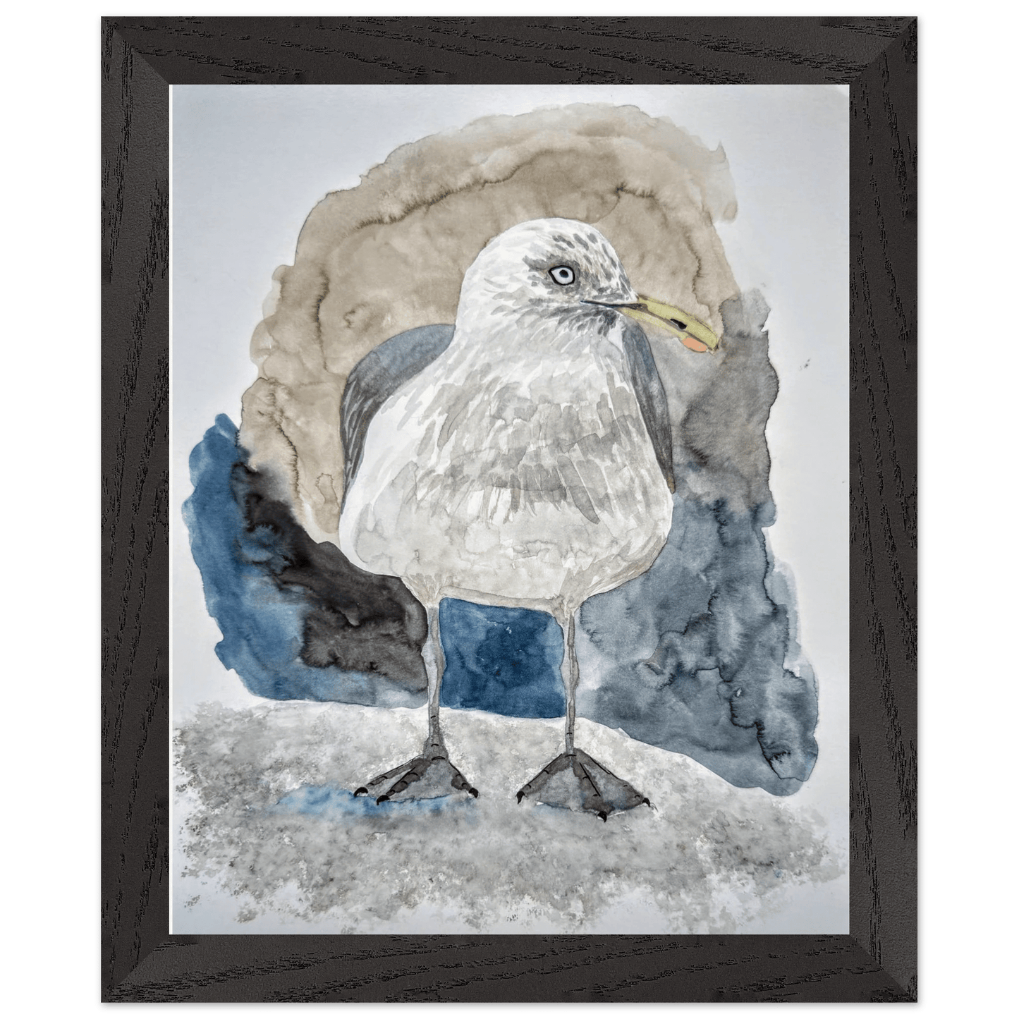 Premium Wooden Framed Poster With Museum - Quality Matte Paper 20x25 cm / 8x10″ - Print Material - The Watercolor Nest