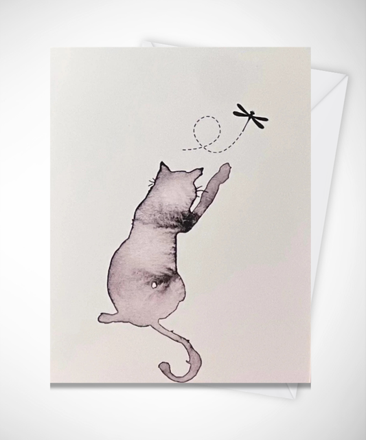 Dog and Cat Note Card Set of 8