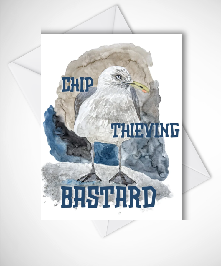 Funny Bird Card