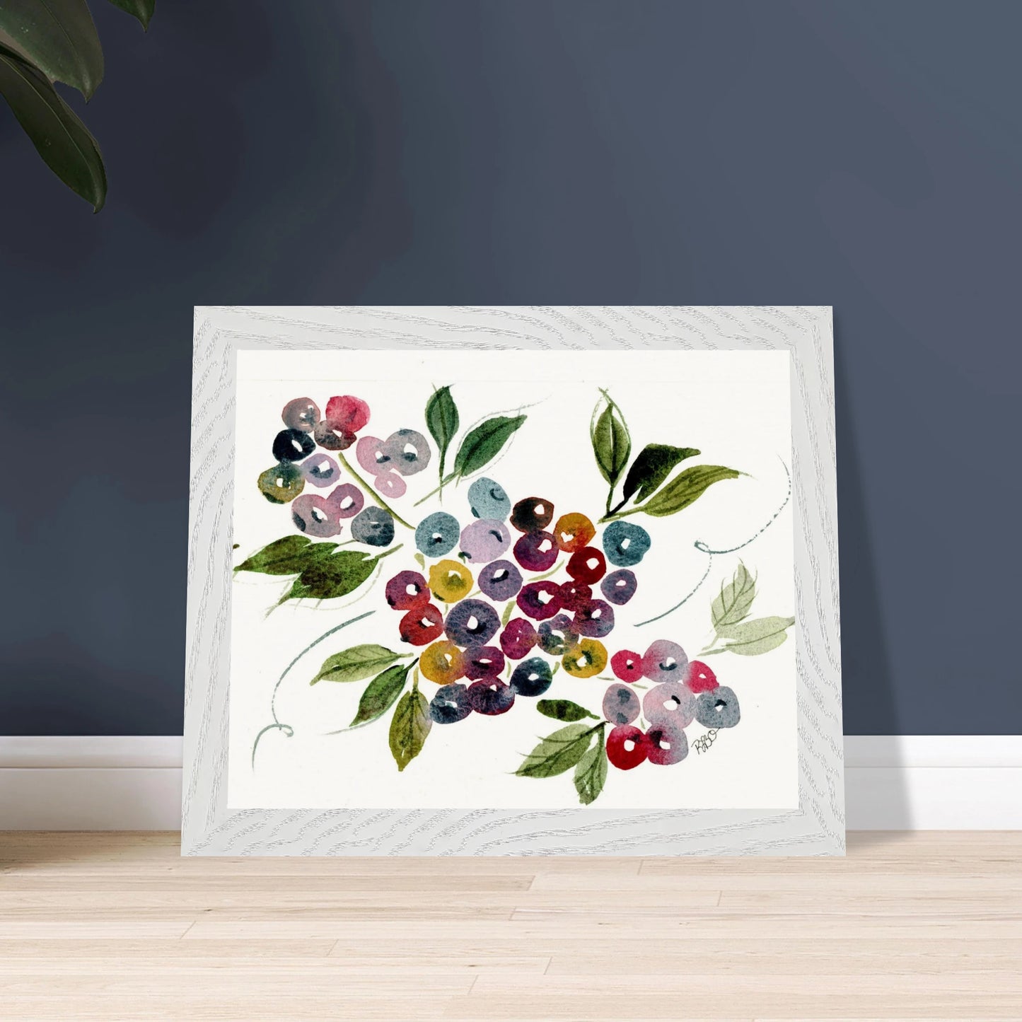 Premium Wooden Framed Poster With Museum - Quality Matte Paper 20x25 cm / 8x10″ - Print Material - The Watercolor Nest