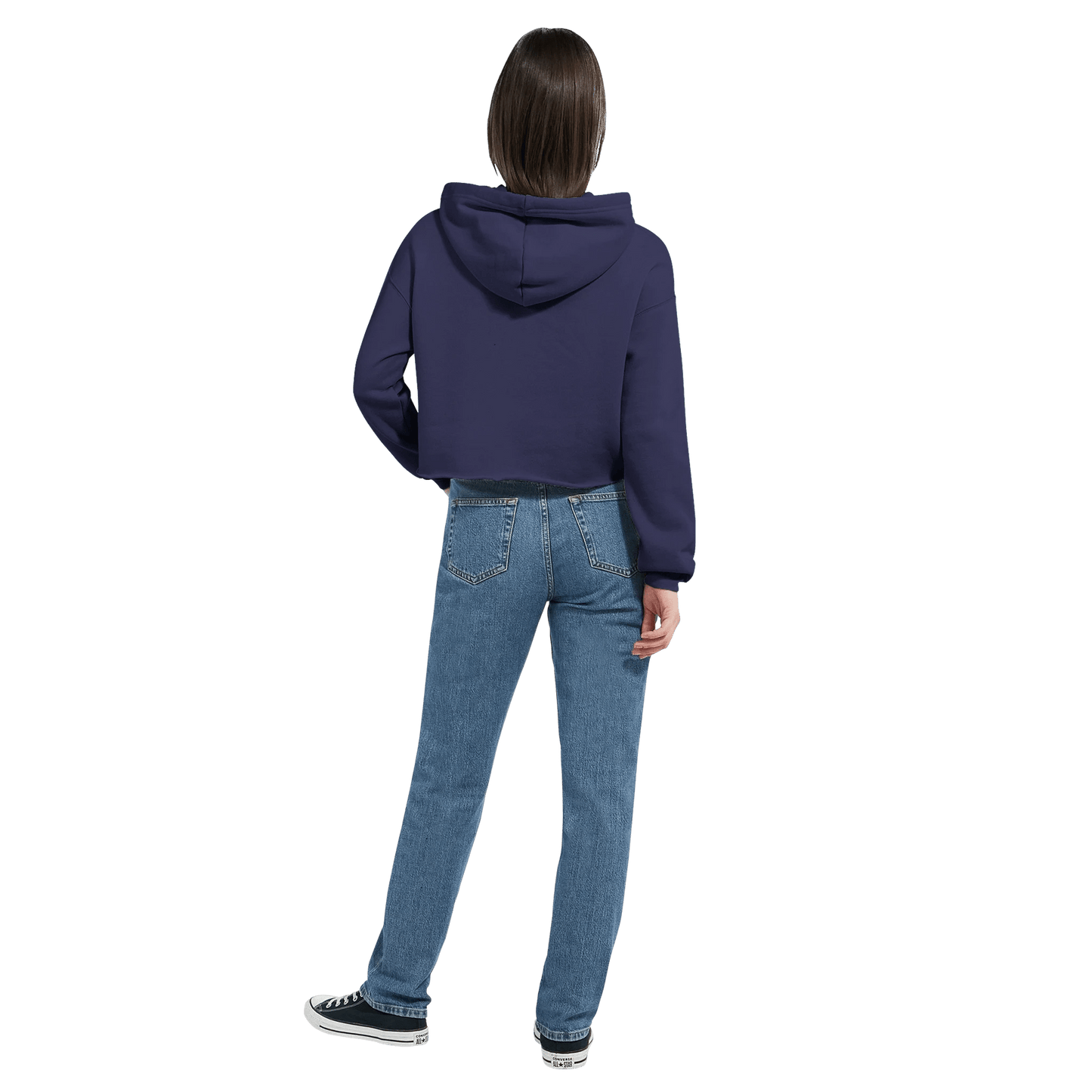 Women's Cropped Hoodie | Bella + Canvas 7502 - Print Material - The Watercolor Nest