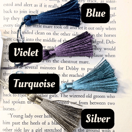 Hand Painted Poppy Bookmark with Tassel – Original Watercolor Floral Art - Art - The Watercolor Nest