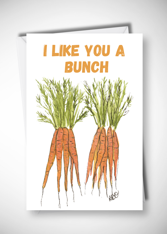 Like you a Bunch Vegetable Card