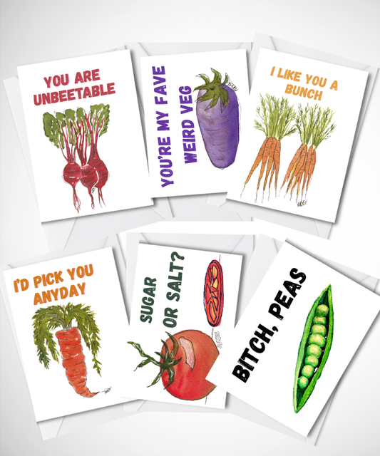 Fun and Funny Farmers Market Cards