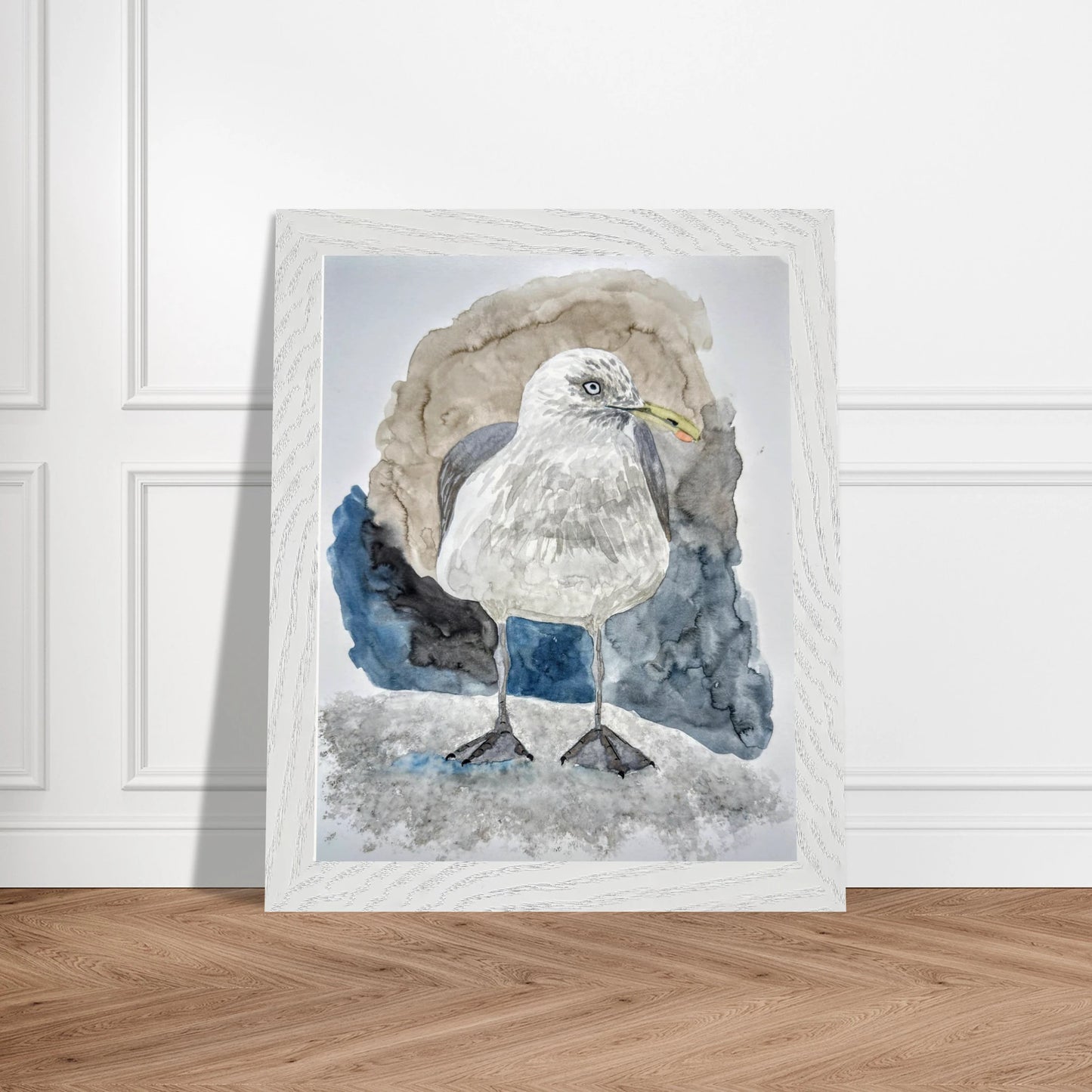 Premium Wooden Framed Poster With Museum - Quality Matte Paper 20x25 cm / 8x10″ - Print Material - The Watercolor Nest