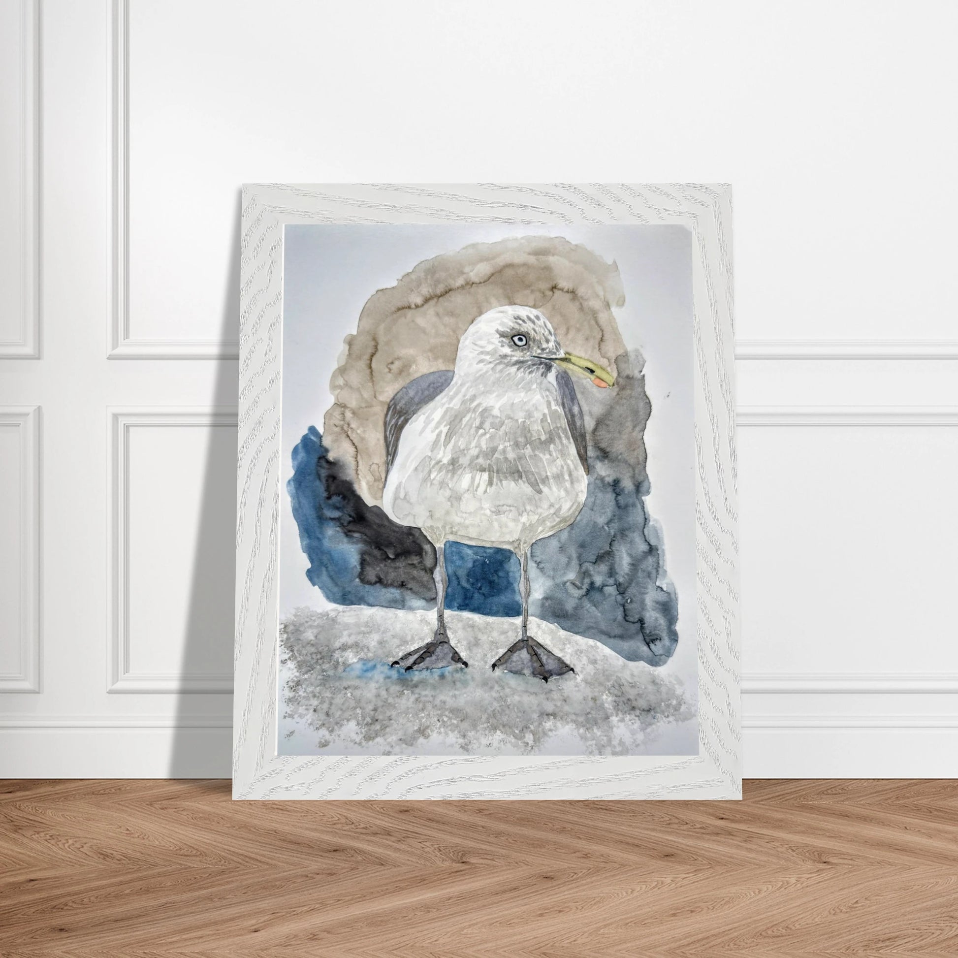 Premium Wooden Framed Poster With Museum - Quality Matte Paper 20x25 cm / 8x10″ - Print Material - The Watercolor Nest