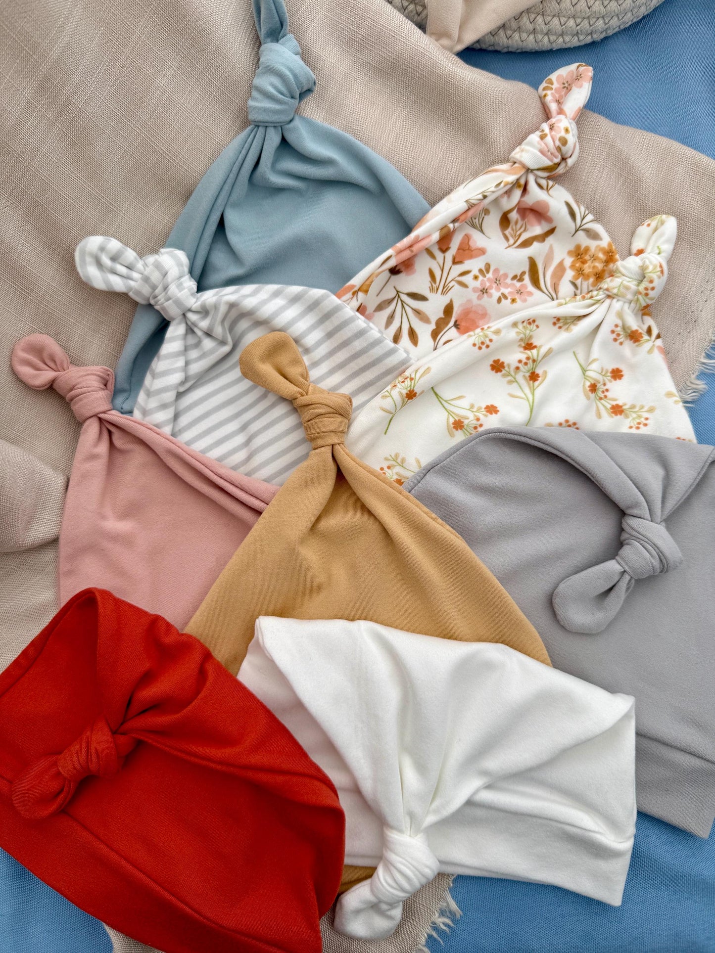 Newborn baby beanie hat, little brother or little sister newborn hat, coming home preemie cap, super soft baby hat for shower gift or photos