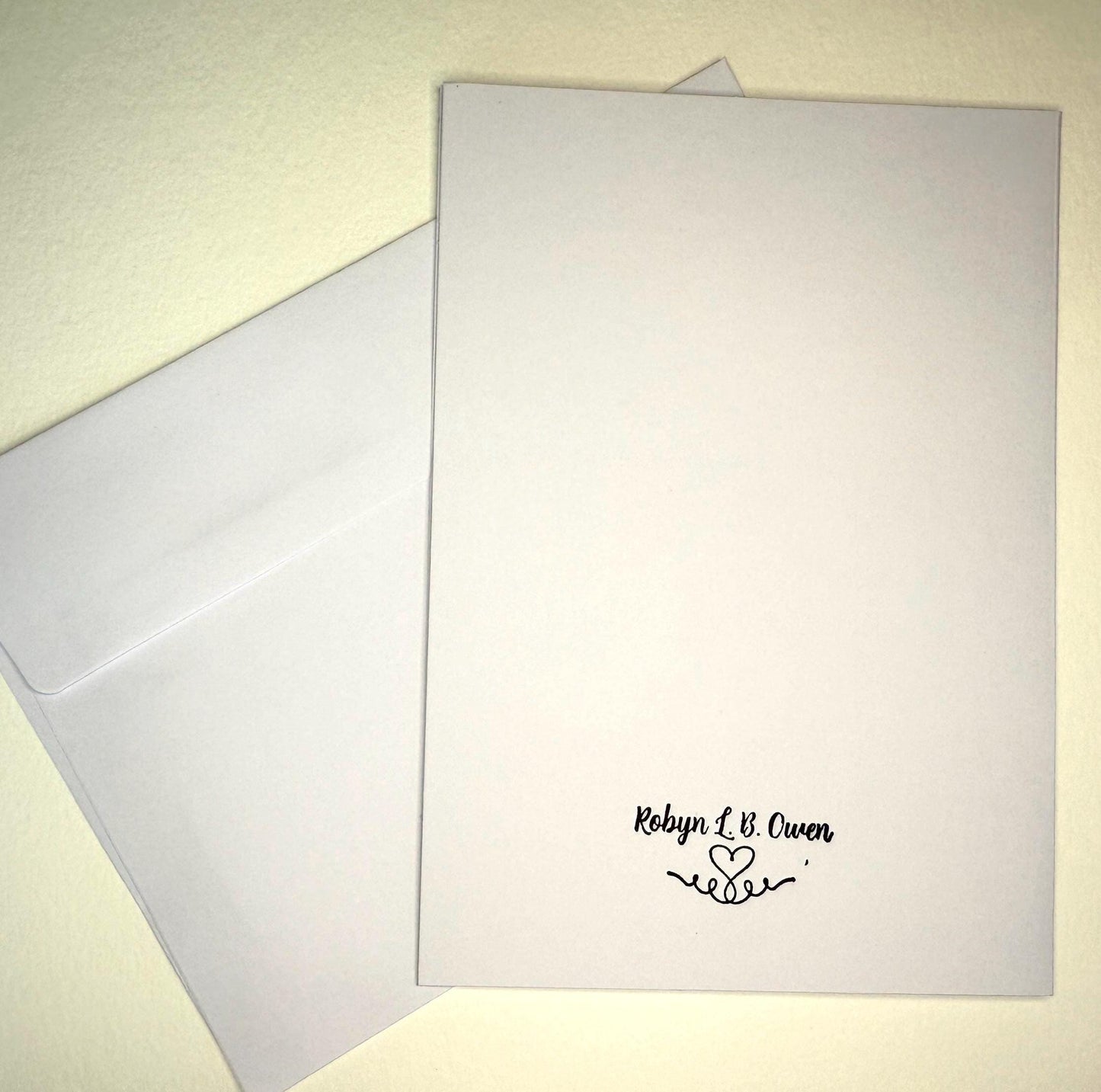 Hand-Painted Watercolor Baby Boy Card: Unique Keepsake Greeting